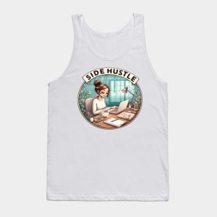 Side Hustle And Work From Home Tank Top